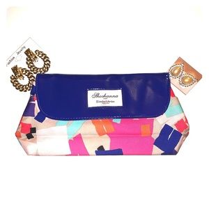 🌟Shoshanna Elizabeth Arden cosmetic bag/clutch